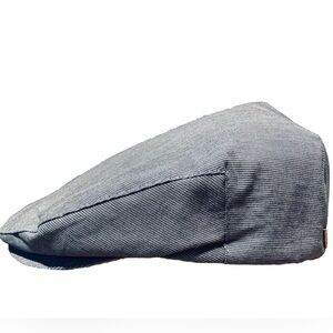 NWT Brixton Gray Hooligan Snap Hat, size Large, 7.5, 60 cm - Retails for $59